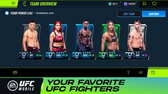 Screenshot EA Sports UFC Mobile 2