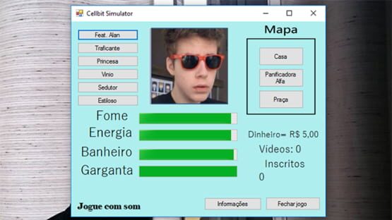 Screenshot Cellbit Simulator