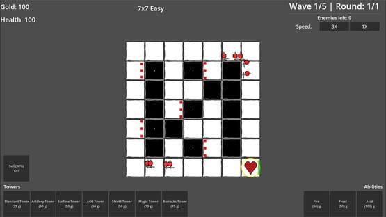Screenshot Grid Battles