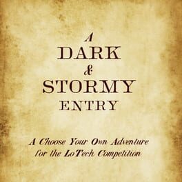Cover A Dark and Stormy Entry