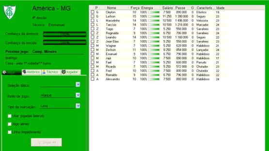 Screenshot BrasFoot 2004