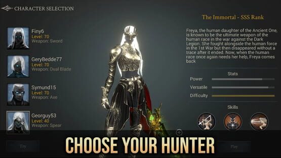 Screenshot Demon Hunter: Shadow World
