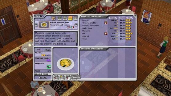 Screenshot Restaurant Empire
