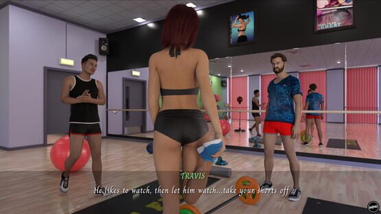 Screenshot Sex Adventures: Cuckold Gym
