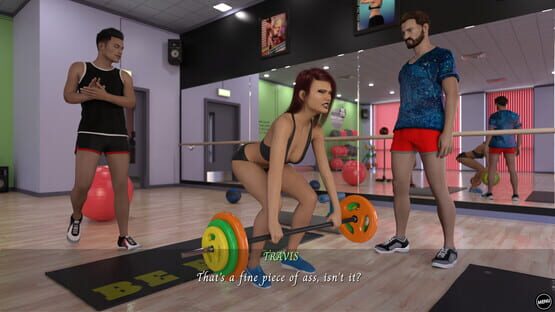 Screenshot Sex Adventures: Cuckold Gym