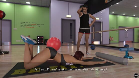Screenshot Sex Adventures: Cuckold Gym