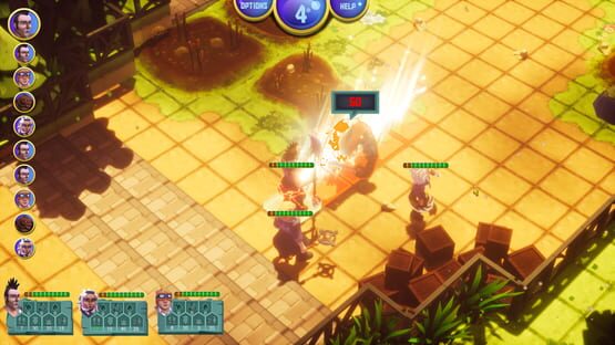 Screenshot Hunter's Trial: The fight never ends