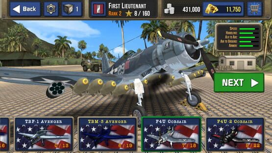Screenshot Air Combat Pilot: WW2 Pacific