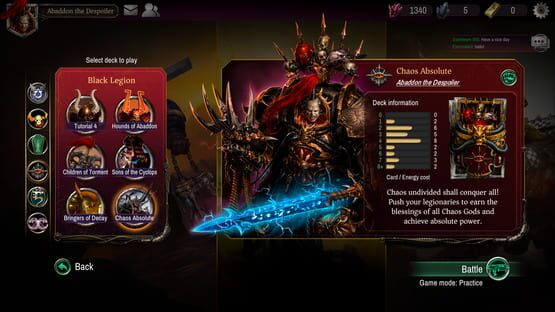 Screenshot Warhammer 40,000: Warpforge