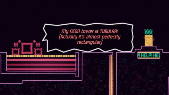 Screenshot Big Neon Tower vs. Tiny Square
