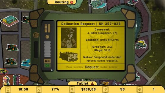 Screenshot Crow's Requiem