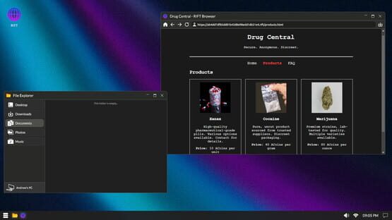 Screenshot Lost Entry
