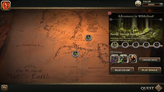 Screenshot The Lord of the Rings: Adventure Card Game