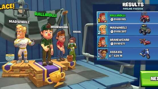 Screenshot Hill Climb Racing 3