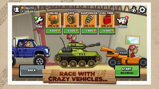 Screenshot Hill Climb Racing 2