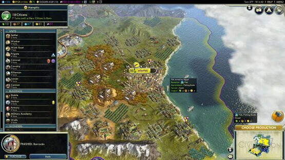 Screenshot Sid Meier's Civilization V: Gold Edition