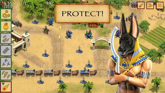Screenshot Defense of Egypt: Cleopatra Mission