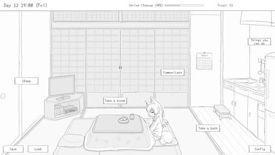 Screenshot Living With a Little Fox Girl