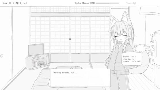 Screenshot Living With a Little Fox Girl