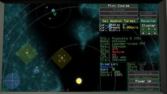 Screenshot Objects in Space