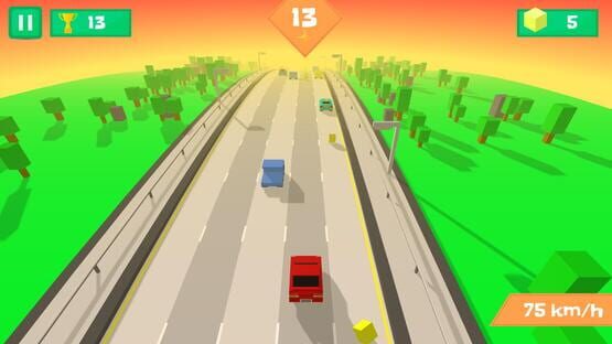 Screenshot Pixel Traffic: Highway Racing