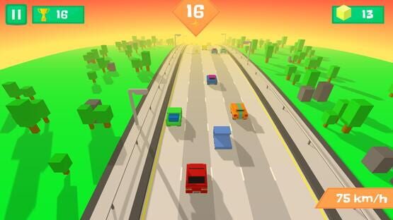 Screenshot Pixel Traffic: Highway Racing