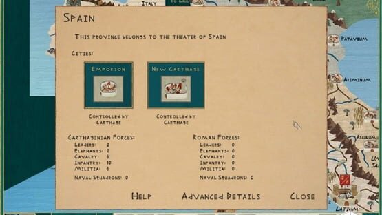 Screenshot Hannibal: Rome and Carthage in the Second Punic War