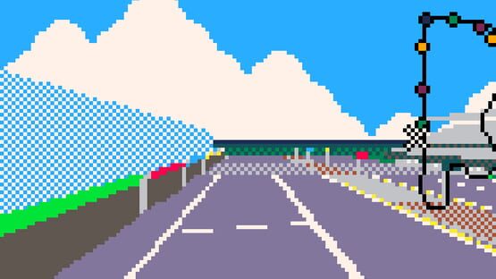 Screenshot Virtua Racing Demake