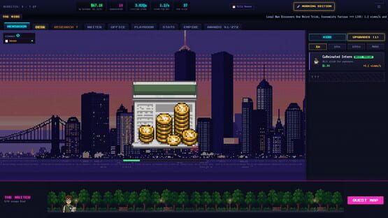 Screenshot Clickbait Tycoon