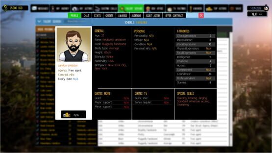 Screenshot Cattle Call: Hollywood Talent Manager