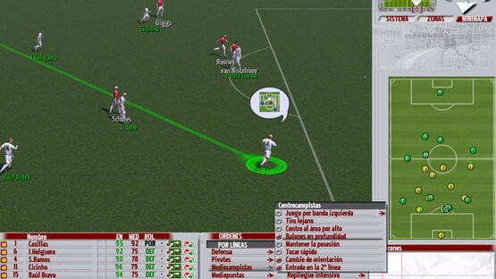 Screenshot PC Fútbol 2006
