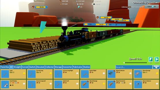 Screenshot Lazy Train Game