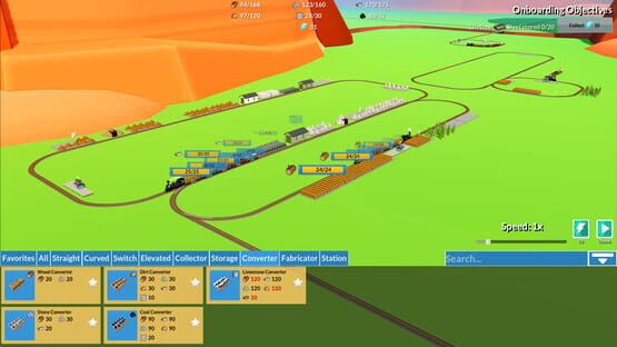 Screenshot Lazy Train Game