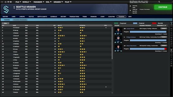Screenshot Franchise Hockey Manager 12