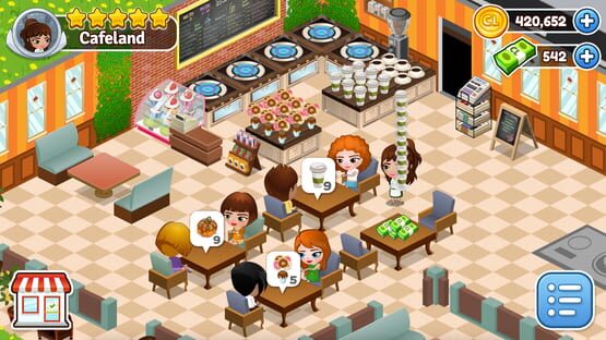 Screenshot Cafeland: World Kitchen
