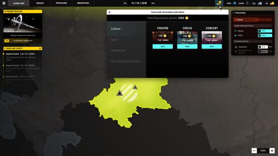 Screenshot Mining Empire: Earth Resources