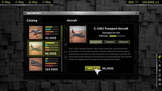Screenshot Plane Graveyard Simulator