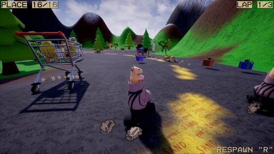Screenshot Memology: Absurd Racing