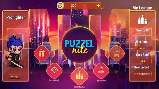 Screenshot Puzzel Nite