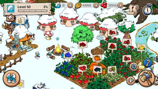 Screenshot Smurfs' Village