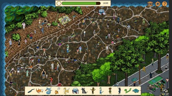 Screenshot Where Are the Creatures of Mountains and Seas