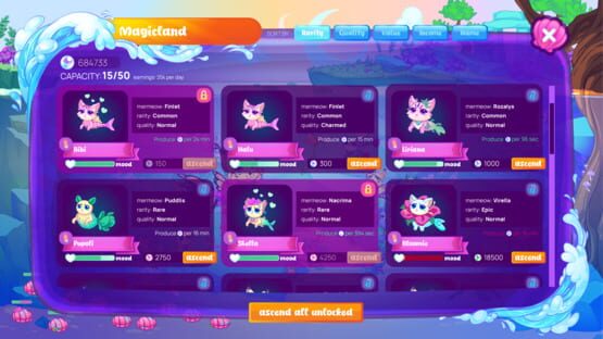 Screenshot Mermeows - Chill Cat Mermaids