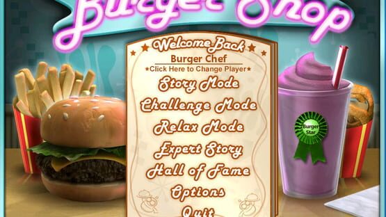 Screenshot Burger Shop