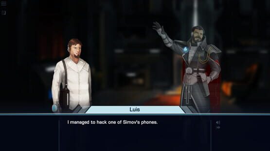 Screenshot S.A.I.A awaknening: a Robothorium visual novel
