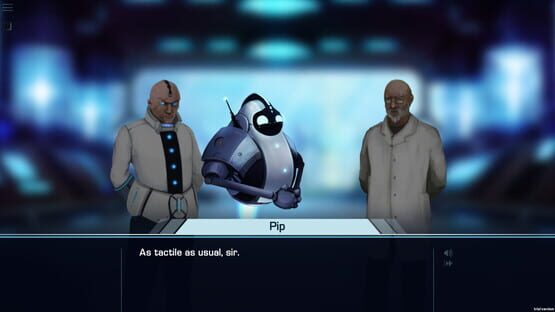 Screenshot S.A.I.A awaknening: a Robothorium visual novel