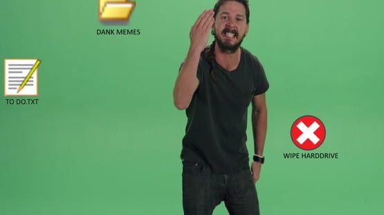 Screenshot Shia LaBeouf: Meme Master Dating Simulator