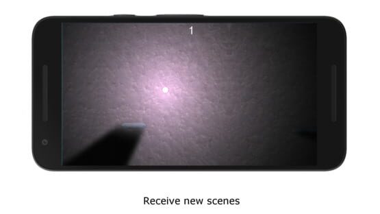 Screenshot Bounce ball light