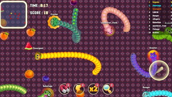 Screenshot WormZone: Snake Drift
