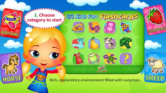Screenshot 123 Kids Fun Flashcards