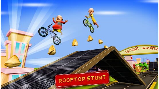 Screenshot Motu Patlu Cycling Adventure
